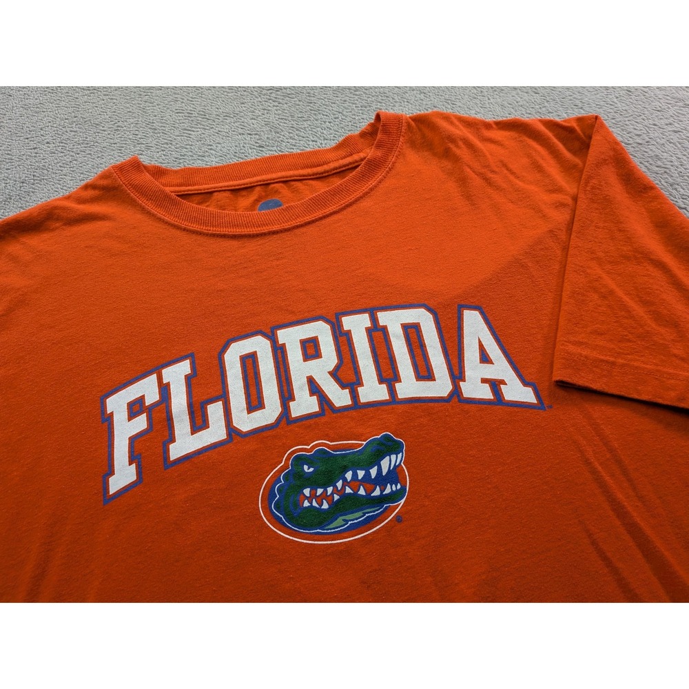 Florida Gators NCAA T-Shirt Mens XL Orange Cotton Short Sleeve KA Inc. Logo Tee